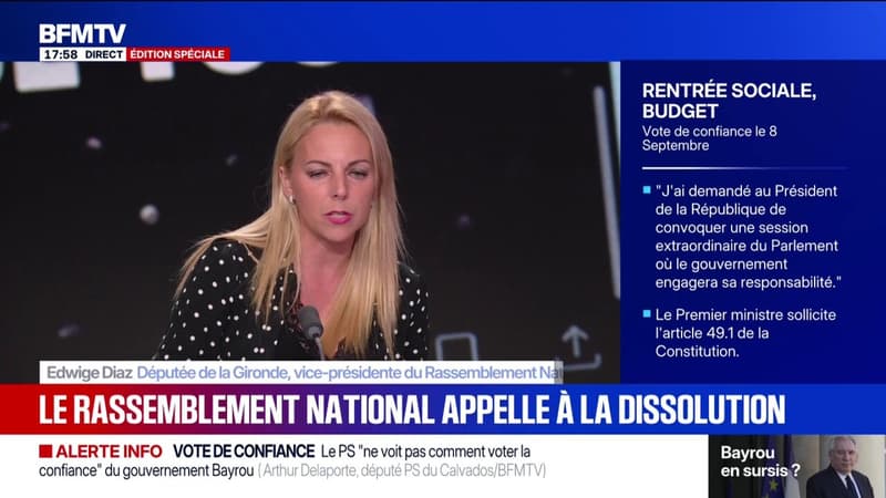 Discours de rentrée de François Bayrou: 