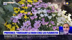 Bouches-du-Rhône: le rush des fleuristes avant la Toussaint