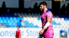 Paul Gabrillagues avec le Stade Français en septembre 2022