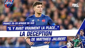 France 28-29 Afrique du Sud : "Il y avait vraiment la place..." la déception de Jalibert