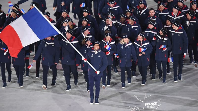La délégation tricolore
