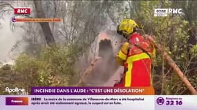 Aude : "désolation" et inquiétude face au retour des flammes
