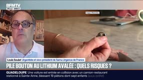 Louis Soulat, vice-président de Samu Urgence de France alerte sur le danger pour les enfants des piles boutons à l'approche de Noël