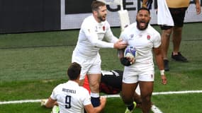 Le cri de rage de Manu Tuilagi après l'essai de l'Angleterre en quart de finale de la Coupe du monde de rugby, 15 octobre 2023