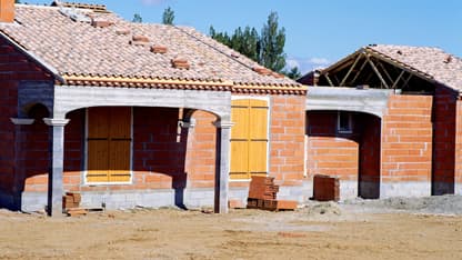 Un chantier, dans le sud de la France