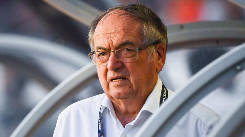 Noël Le Graët, président de la FFF, le 6 juin 2022
