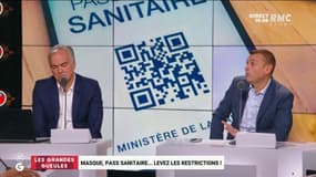 Bientôt la fin du pass sanitaire?: "Si on l'enlève, le gouvernement donnera raison aux anti vaxx"