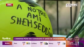 Obsèques de Shemseddine : l'immense peine de ses camarades