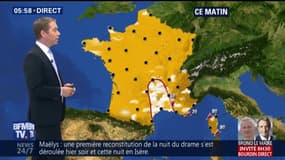 Météo: "on retrouvera du soleil partout, très peu de nuages pour aujourd'hui"