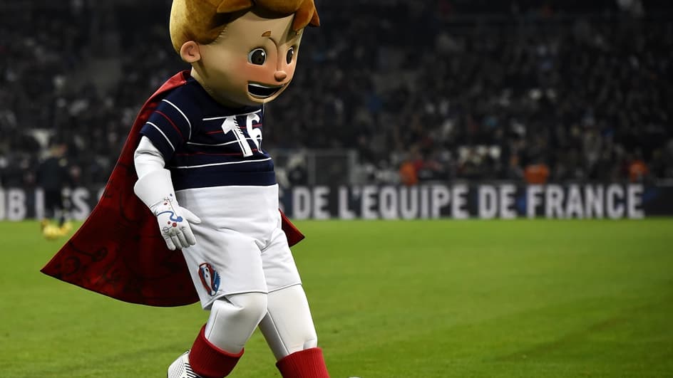 Porte-clés Collector Euro 2016 - Mascotte Super Victor Goalix UEFA En PVC