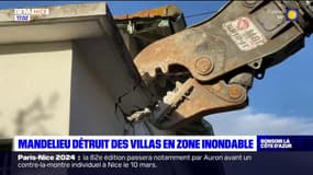Alpes-Maritimes: Mandelieu-la-Napoule détruit des villas en zone inondable