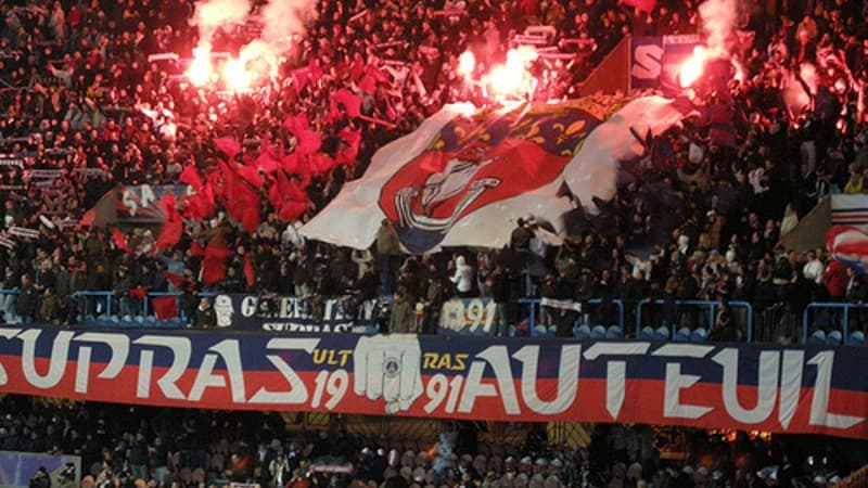 Tribune Auteuil au Parc des princes