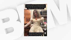 Samantha Pereira est à la recherche de la robe de mariage de sa mère, que le pressing a échangée par erreur.