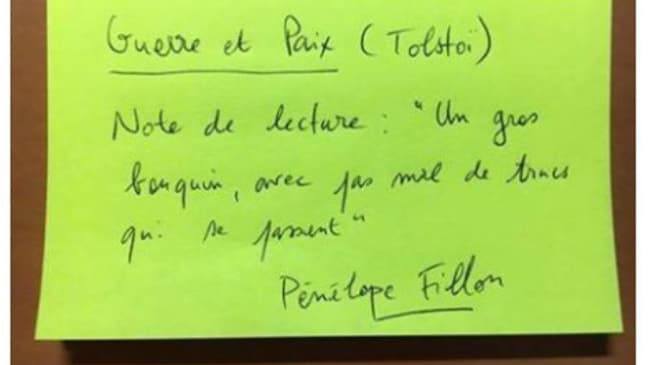 Exemple d'un post-it qu'a reçu Gérard Picot. Exemple d'un post-it qu'a reçu Gérard Picot.