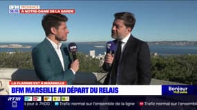 "Une ferveur populaire": le maire de Marseille Benoît Payan revient sur l'arrivée de la flamme olympique