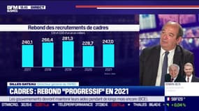 Gilles Gateau (APEC) : Cadres, rebond "progressif" en 2021 - 10/05