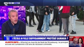 Collégienne agressée à Montpellier: "Le harcèlement, on l'a sous nos yeux et malheureusement, souvent, on ne le voit pas", déplore Arnaud Fabre (administrateur du mouvement "Les stylos rouges")
