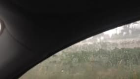 Pluie de grêle dans la Barben - Témoins BFMTV