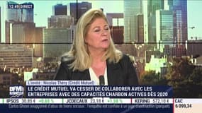 Le Crédit mutuel cesse de collaborer avec les entreprises du charbon: "pour la banque, continuer à financer ces activités est un élément de risque"