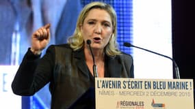 Marine Le Pen en tête dans la région Nord-Pas-de-Calais-Picardie.