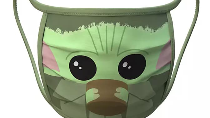 Un masque de protection "Baby Yoda"
