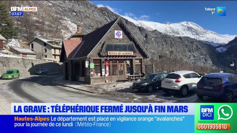 Hautes-Alpes: le téléphérique de La Grave très endommagé restera fermé jusqu'à fin mars