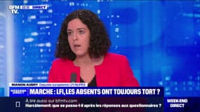 Manon Aubry, invitée de BFMTV - 10/11