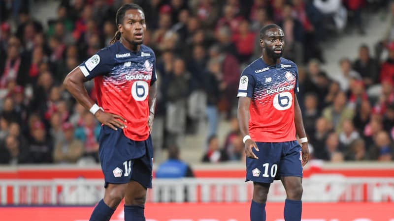 Renato Sanches et Jonathan Ikoné (LOSC)