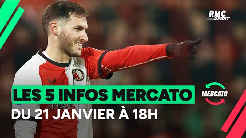 Gimenez, Vitor Reis, Bischof ... Les 5 infos mercato du 21 janvier à 18h