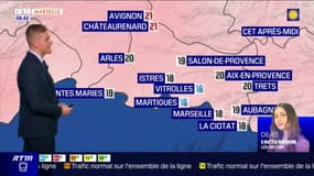 Météo Bouches-du-Rhône: quelques nuages et du soleil, jusqu'à 21° à Avignon