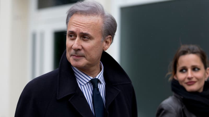 Geogres Tron, le 29 mars 2015 à Draveil, ville dont il est maire.