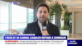 L'avocat de Samuel Sander répond à Zemmour: "S'il continue à cracher sur nos tombes, il devra en répondre devant justice"