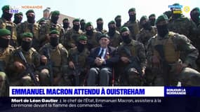 Ouistreham: Emmanuel Macron vient rendre hommage à Léon Gautier