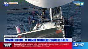 Vendée Globe: Le Havre derrière Charlie Dalin