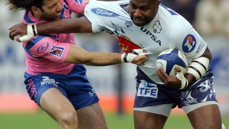 Rupeni Caucaunibuca avec Agen en 2007