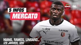 Niang, Ramos, Lingard... Les 5 infos mercato du 29 janvier à la mi-journée  