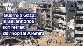 Guerre à Gaza: Israël annonce la "fin" des opérations dans la zone de l'hôpital Al-Shifa