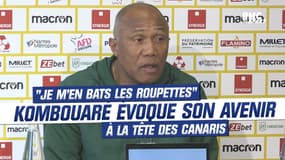 Nantes : "Je m'en bats les roupettes", Kombouaré évoque son avenir à la tête des canaris