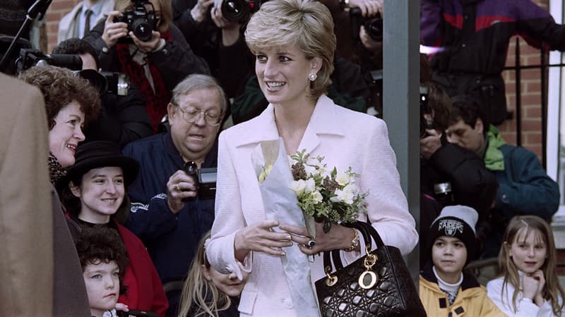 Lady Diana en mars 1996