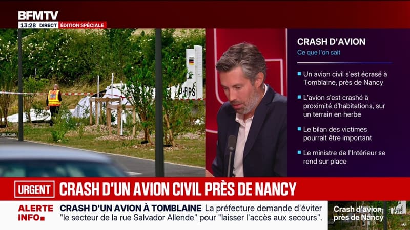 11 personnes sont décédées dans le crash d'un avion civil près de Nancy