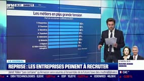 Reprise: les entreprises peinent à recruter