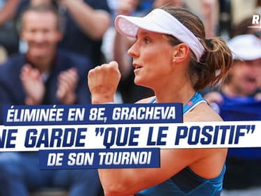 Roland-Garros : Éliminée en 8e, Gracheva ne garde "que le positif" de son tournoi