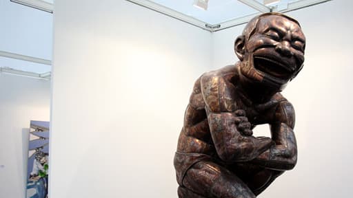 "Tao Laughter", du Chinois Yue Minjun, est partie pour 637.500 euros.