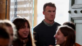Dylan Hayes, le 2 décembre, à la cour d'assises de Gironde. (Romain Perrocheau/AFP)