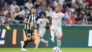 Corentin Tolisso face à Angers le 19 septembre 2025