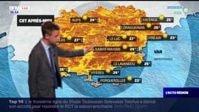 Météo Var: un jeudi doux et ensoleillé, 24 °C à Toulon