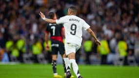 Kylian Mbappé lors du match Real Madrid-Majorque (2-1, Liga) , le 14 mai 2025