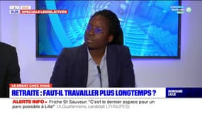 Retraite: "La question, ce n'est pas un chiffre", selon Khadidjatou Sow, candidate suppléante dans le 1ere circonscription du Nord