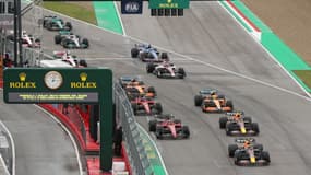 La F1 au Grand Prix d'Emilie-Romagne, à Imola (Italie) le 24 avril 2022