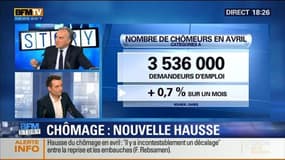 Hausse du chômage (1/2): "Il y a incontestablement un décalage entre la reprise et les embauches", affirme François Rebsamen